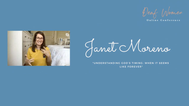 Deaf Women Online Conference - Janet Moreno